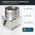 03_Chicken_Plucker_1500W_Construction_Details